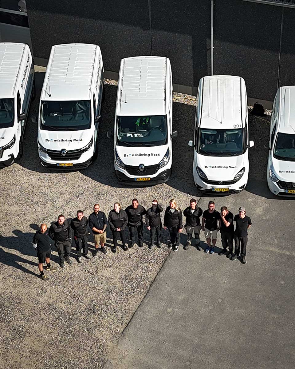 Brandsikring Nord referencer